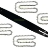 50cm 1,5mm 0,325" 76 TG Sværd + 4X kæde for Timbertech, Chain Saw 5200 motorsav