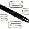 40cm 1,3mm 3/8" 57 TG Sværd + 4X kæde for Scheppach CSP41 / CSP 41 motorsav