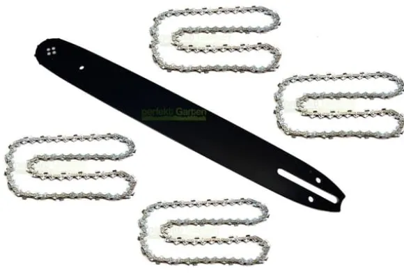 38cm 1,5mm 0,325" 64TG Sværd +4 kæde for Jonsered Makita OleoMac Partner SOLO Zenoha