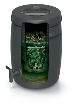 COMBIOLIQ 25L havegødningstank med hane, sort