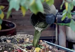 COMBIOLIQ 25L havegødningstank med hane, sort