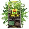 Compo Sana substrat til grønne planter og palmer 5L blanding af tørv, perlit og dolomit