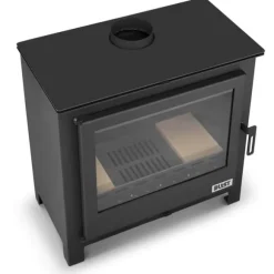 CV Brændeovn - stål - fritstående - 26kw