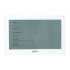 Dahua VTH5341GW-W Digital Indendørs Monitor, 10-Tommer Skærm, To-Vejs Taleopkald, Elevator Kontrol