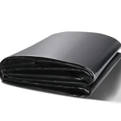 Damforing 10x15 fod, 45 mil tykkelse, fleksibel EPDM. Perfekt til fiskedamme, vandfald og springvand. Sort farve.