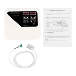 Dampgenerator, Digital Temperaturkontrol, Overophedningsbeskyttelse,HVID