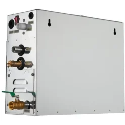 Dampgenerator, 6kW sauna damper med LED digitalt display, 39,5x15,3x31,3 cm, rustfrit stål