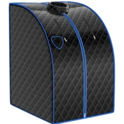 Dampsauna, 78x87x101 cm, Sort