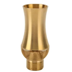 Damsprinkler Vandfontænedyse Kobber Istårn Cascade Cedersprøjtehoved til Havedam G1/2 G3/4 Universal 9,5 cm