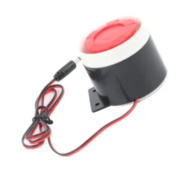 DC 12V Kablet Mini Alarmhorn Hjemmesikkerhed 110 dB Lydalarmeringssystem