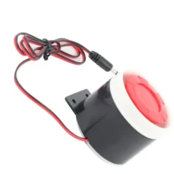 DC 12V Kablet Mini Alarmhorn Hjemmesikkerhed 110 dB Lydalarmeringssystem