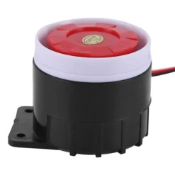 DC 12V Kablet Mini Alarmhorn Hjemmesikkerhed 110 dB Lydalarmeringssystem