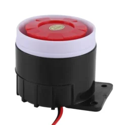 DC 12V Kablet Mini Alarmhorn Hjemmesikkerhed 110 dB Lydalarmeringssystem