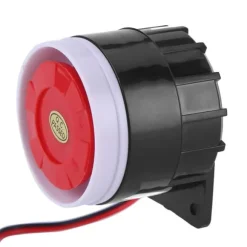 DC 12V Kablet Mini Alarmhorn Hjemmesikkerhed 110 dB Lydalarmeringssystem