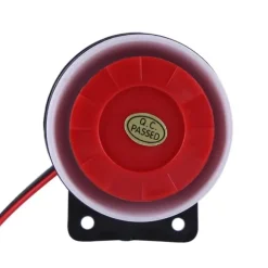 DC 12V Kablet Mini Alarmhorn Hjemmesikkerhed 110 dB Lydalarmeringssystem