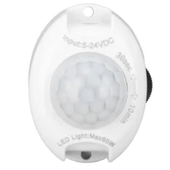 DC-stik Induktionskontakt til menneskelig krop Infrarød Justerbar LED-lysstrimmeldetektorkontakt 5‑24V 60W