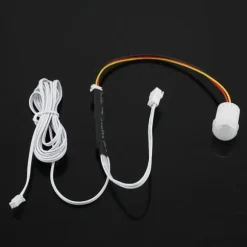 DC5-24V 1.5A Mini justerbar infrarød sensor menneskekrops induktionsafbryder til lys