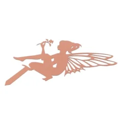 Dekorativa trädgårdsstakar Fairy Silhouette Metal Yard Stakes Arts Utomhus Trädgårdsdekor Vårdekor