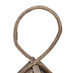 Dekorativt fuglehus, Træ, 28,5x20,5x17,5 cm, Natur