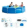 Deluxe Pool Deal - Intex Metalramme Rund 305x76 cm