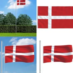 Det danske flag 90x150 cm - Det Danske Flag - Flag - Home & Living