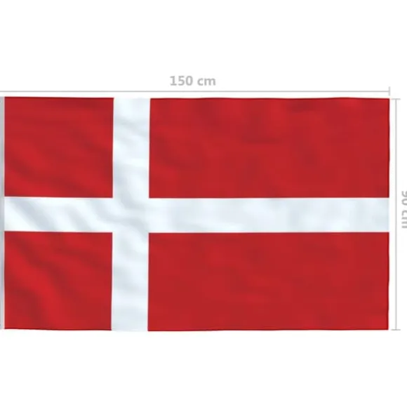 Det danske flag 90x150 cm - Det Danske Flag - Flag - Home & Living