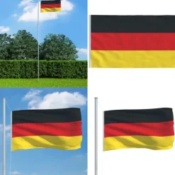 Det tyske flag 90x150 cm - Det Tyske Flag - De Tyske Flag - Home & Living