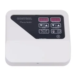 Digital saunastyring - Eksternt kontrolpanel - 3–9 kW - 220–240 V - Temperaturområde 40–105 °C - Lys maks. 60 W - Vægmonteret