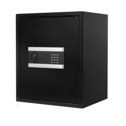 Digital Sikkerhedsboks, Smart Alarm, Brandsikker og Monterbar,sort