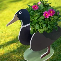 DIY Dyr Blomsterpotte Tegnefilm Desktop Sukkulent Plantemaskine Have Ornament Håndværk