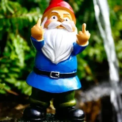 Dobbelt Langfinger Harpiks Have Santa - Blå