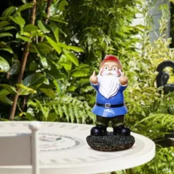 Dobbelt Langfinger Harpiks Have Santa - Blå