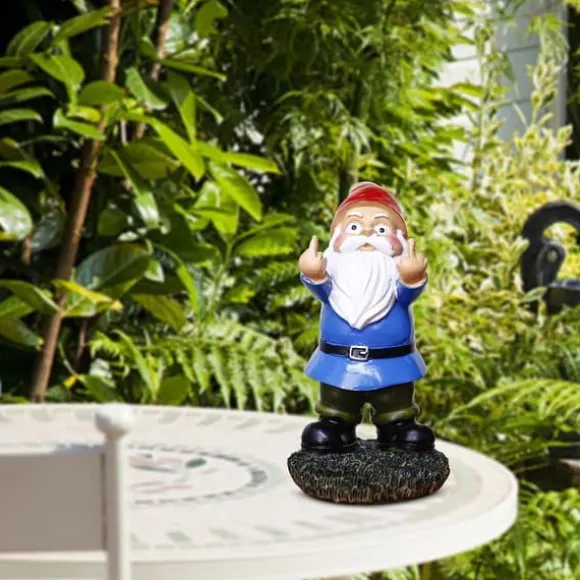 Dobbelt Langfinger Harpiks Have Santa - Blå