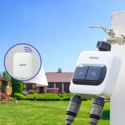 DOBBELT SÆT HAVEVANDINGSSYSTEM KONTROL KONTROL REGNSENSOR