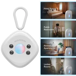 Dold kameradetektor, Mini Travel gömd spionkamera Infraröd Detektor