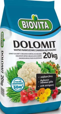 DOLOMIT Calcium-Magnesium Gødningspulver 20 kg BIOVITA