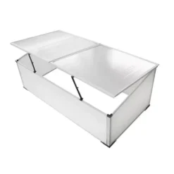Drivbænk 2 låg - Minidrivhus til forkultivering | Størrelse: 110x55x41 cm
