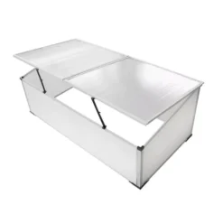 Drivbænk 2 låg - Minidrivhus til forkultivering | Størrelse: 110x55x41 cm