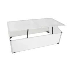 Drivbænk 2 låg - Minidrivhus til forkultivering | Størrelse: 110x55x41 cm