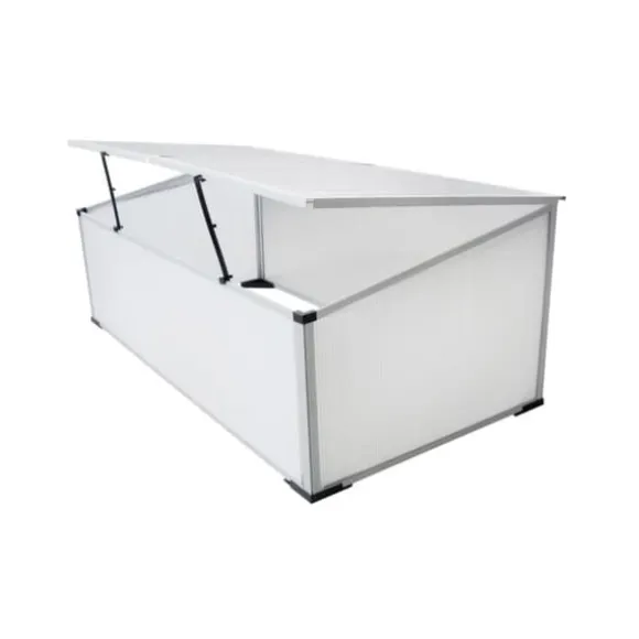 Drivbænk 2 låg - Minidrivhus til forkultivering | Størrelse: 110x55x41 cm