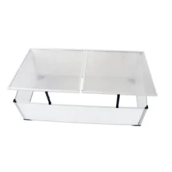 Drivbænk 2 låg - Minidrivhus til forkultivering | Størrelse: 110x55x41 cm