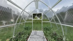 Drivhus "Arrow" 3x6m med 4mm polycarbonat