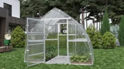 Drivhus "Arrow" 3x8m med 4mm polycarbonat