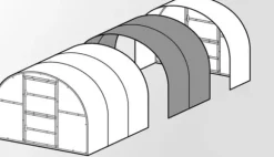 Drivhus Baumera BALTIC 3x6m med 6 mm polycarbonatbelægning