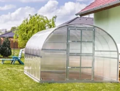 Drivhus Baumera Klasika 3x6m med 6 mm polycarbonat belægning