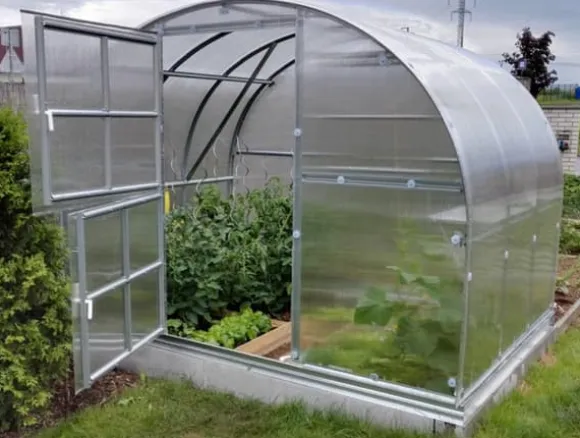 Drivhus Baumera Klasika 3x4m med 4 mm polycarbonatbelægning