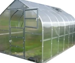 Drivhus Baumera STANDARD 15 - 2,5x6m med 4 mm polycarbonatbelægning