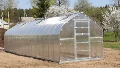 Drivhus Baumera STANDARD 15 - 2,5x6m med 4 mm polycarbonatbelægning