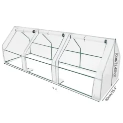 Drivhus, Holdbar Jernramme, Rullevinduesdesign,HVID