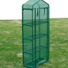 Drivhus med 4 hylder - Stærk og UV-modstandsdygtig | Størrelse: 69x32x160 cm